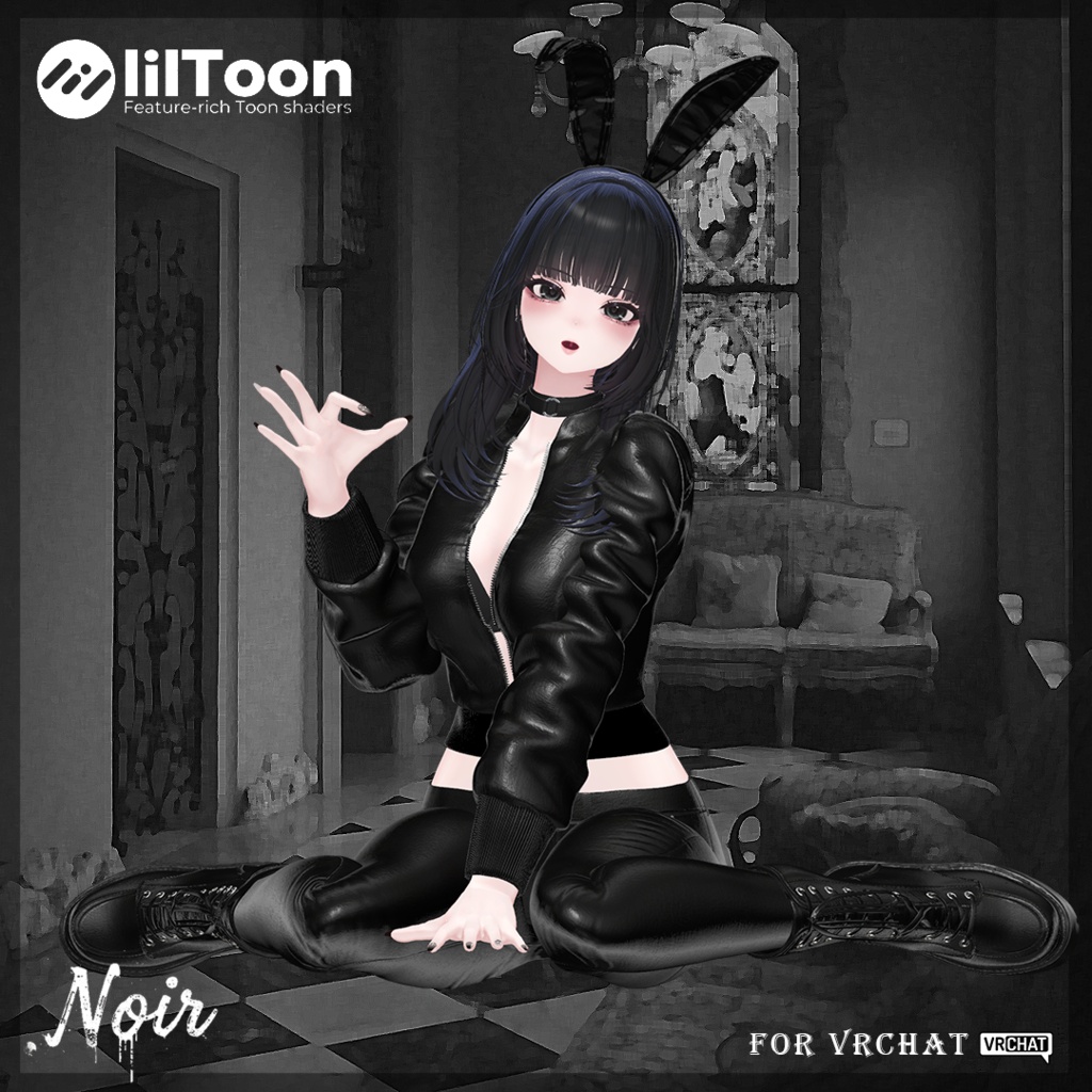 【全品半額中】🖤Noir Square Pants🖤【19アバター対応】