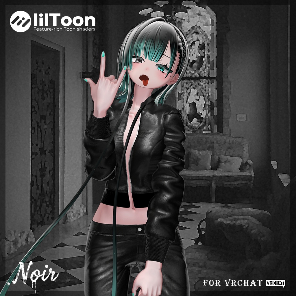 【全品半額中】🖤Noir Square Pants🖤【20アバター対応】