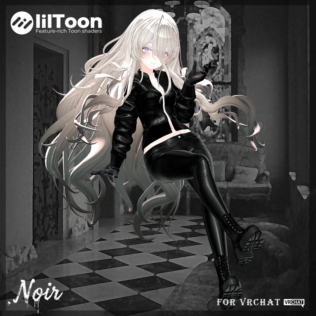 【一部半額】🖤Noir Square Pants🖤【23アバター対応】