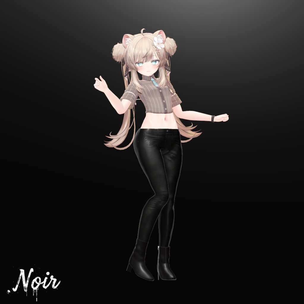 ♥ブラックフライデーセール中♥【5アバター対応】 Noir Square Pants