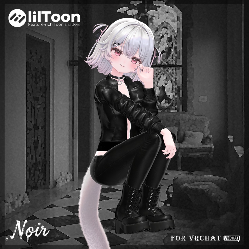 【全品半額中】🖤Noir Square Jacket🖤【19アバター対応】