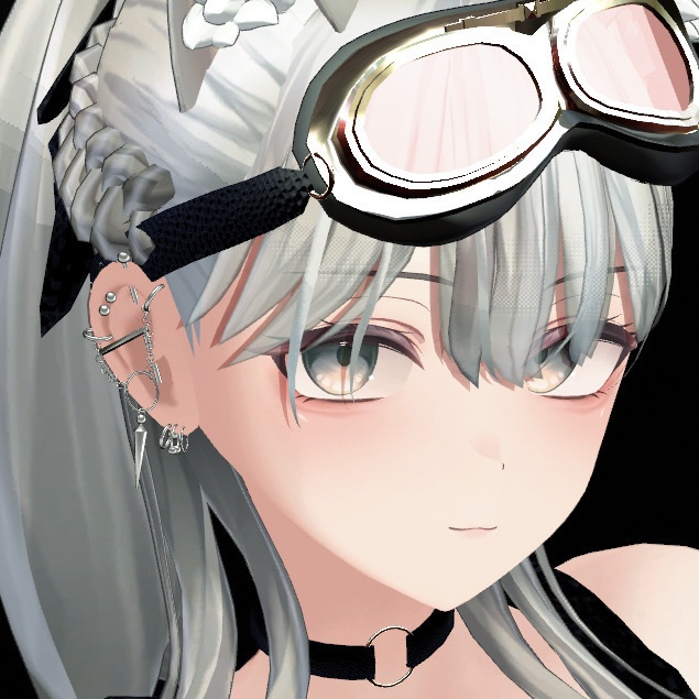 🖤NEW YEARセール中🖤 Edge Linker earrings 12アバター位置対応済