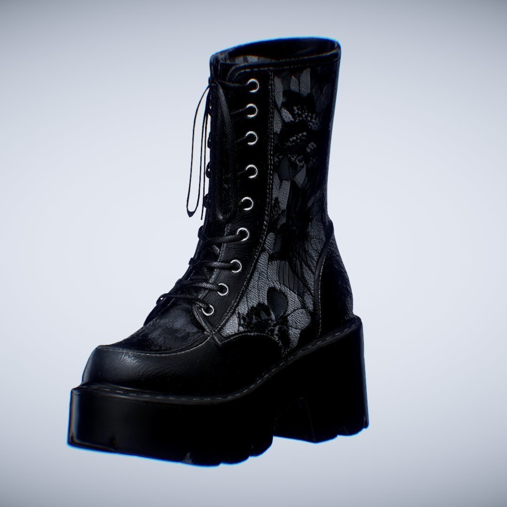 【発売記念セール】🖤Eclat Noir Boots🖤 9アバター対応済