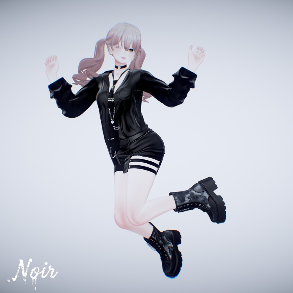【発売記念セール】🖤Eclat Noir Boots🖤 9アバター対応済