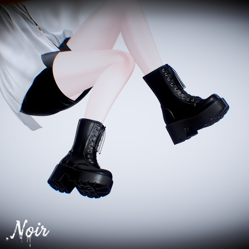 【発売記念セール】🖤Eclat Noir Boots🖤 別色MT同梱 11アバター対応済