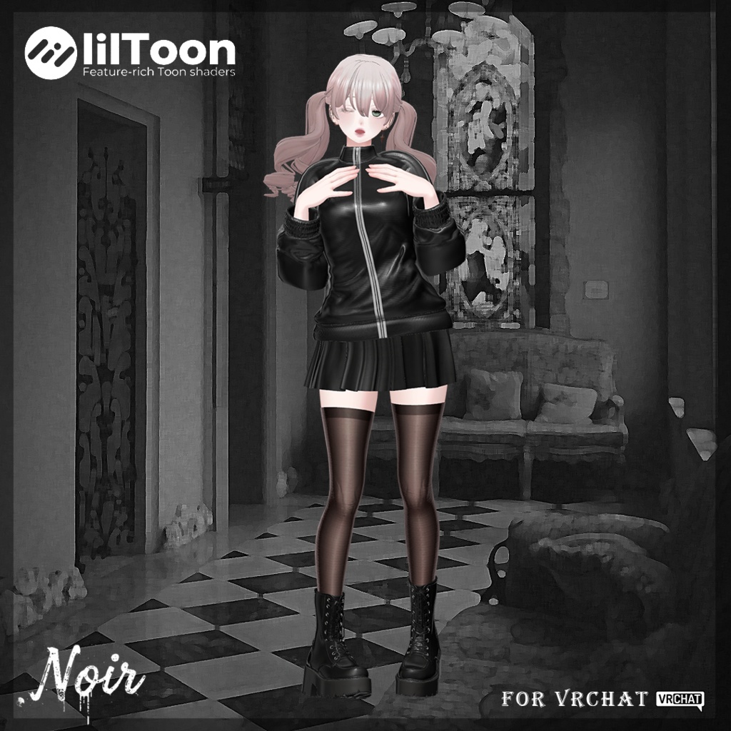 【発売記念セール】🖤Noir Juage SetUp🖤【15アバター対応】