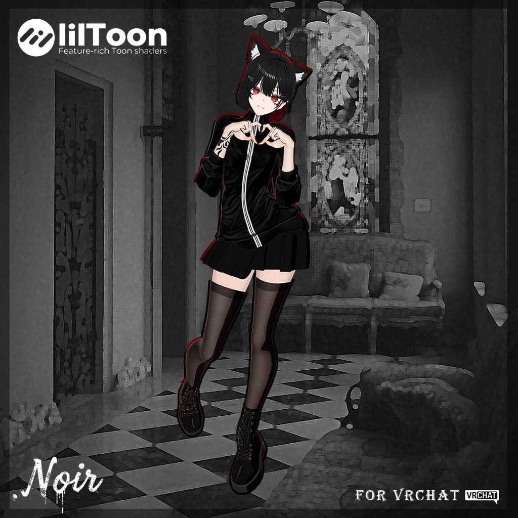 【全品半額中】🖤Noir Juage SetUp🖤【17アバター対応】