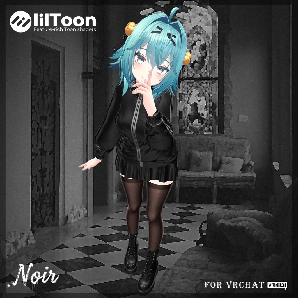【発売記念セール】🖤Noir Juage SetUp🖤【15アバター対応】