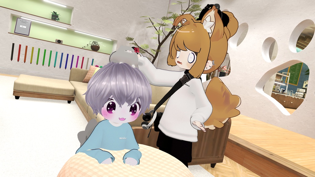 キャットスポーティコーデ【3アバター対応】