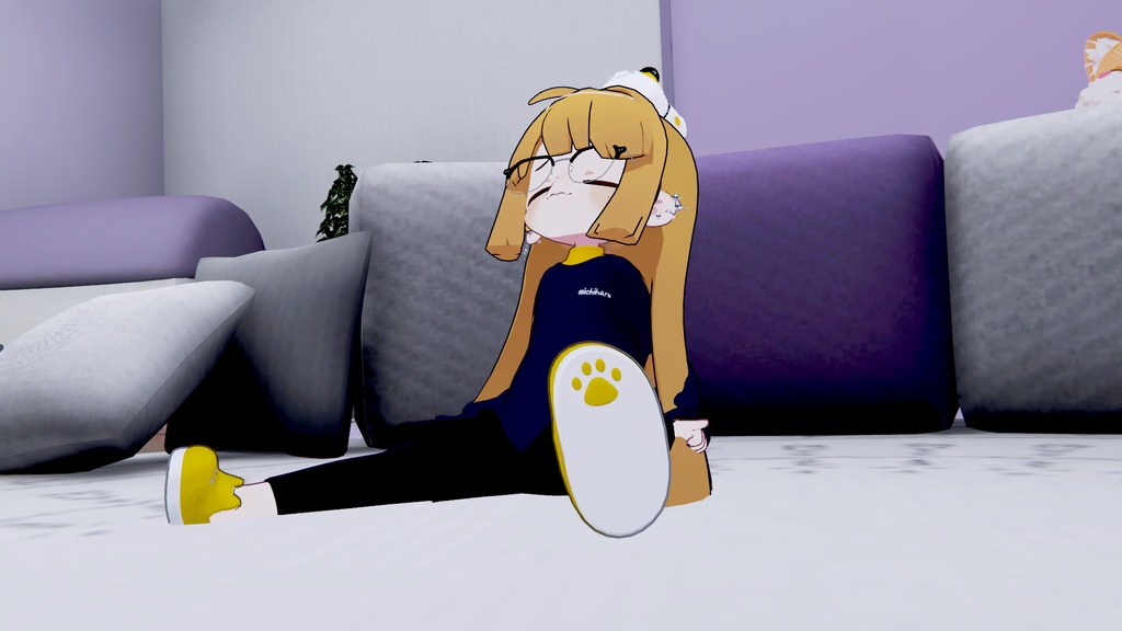 キャットスポーティコーデ【3アバター対応】