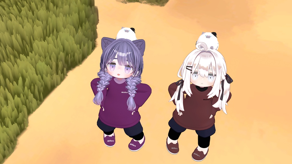 キャットスポーティコーデ【3アバター対応】