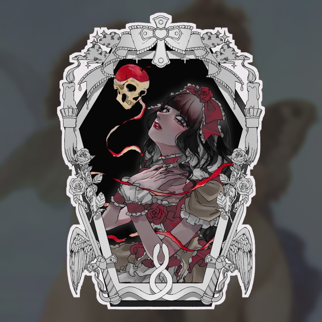 童話ダイカットステッカー