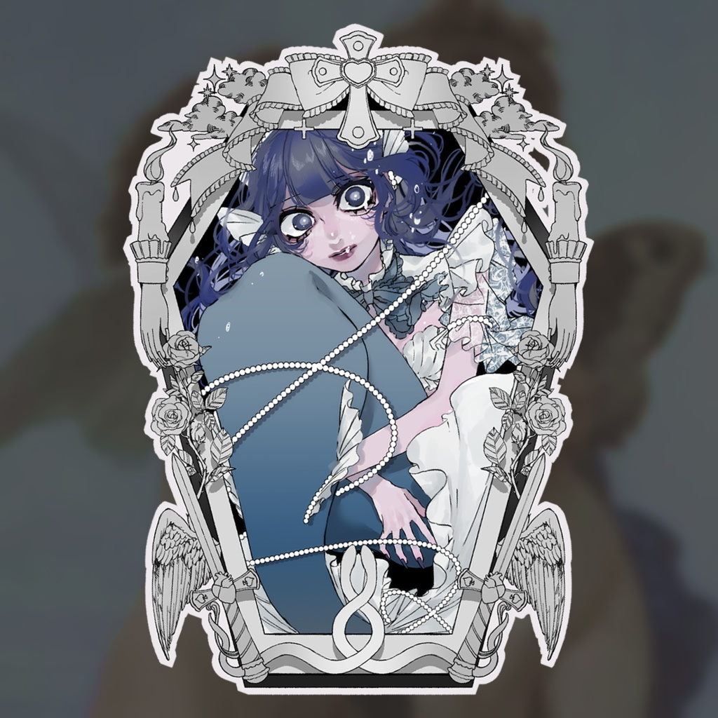 童話ダイカットステッカー