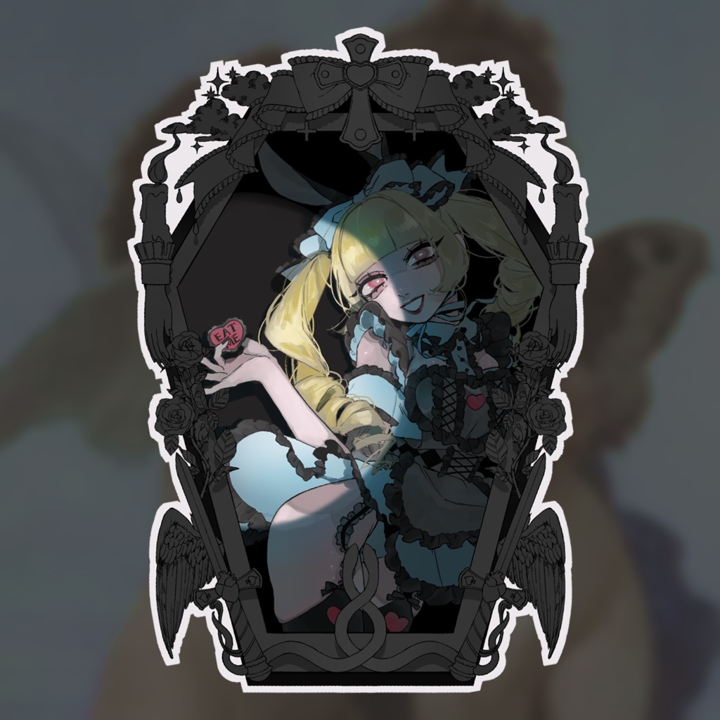 童話ダイカットステッカー