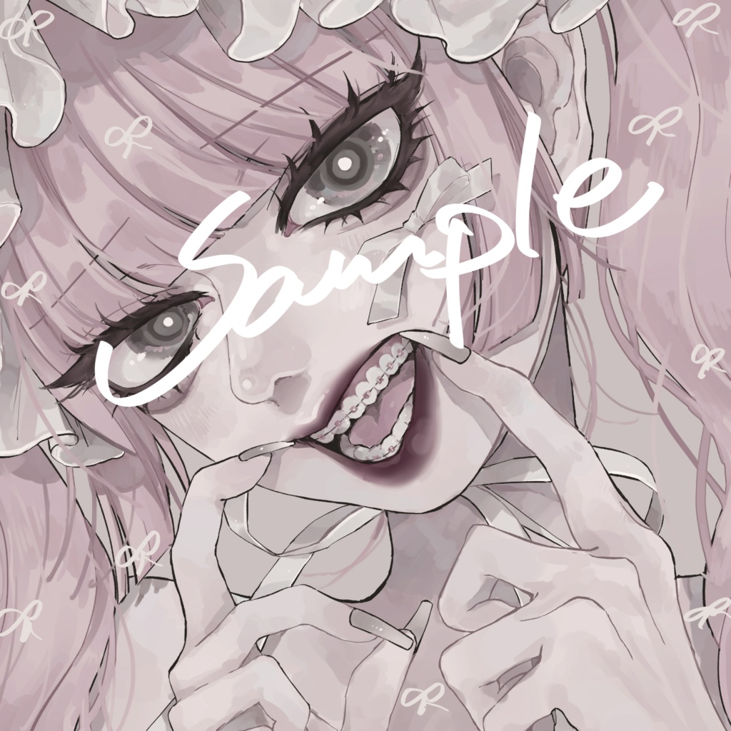 「かわいいは痛み」ポストカード