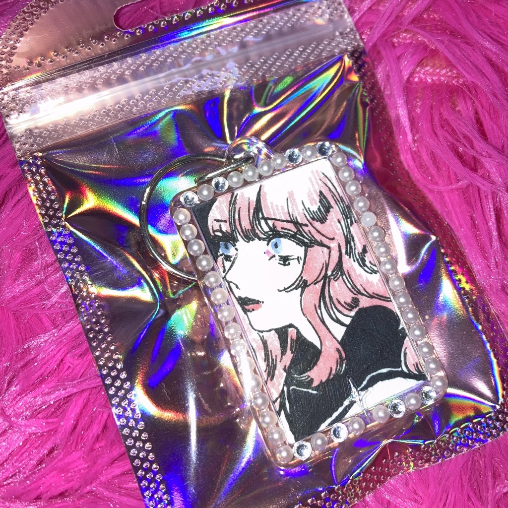 ミニ原画キーホルダー