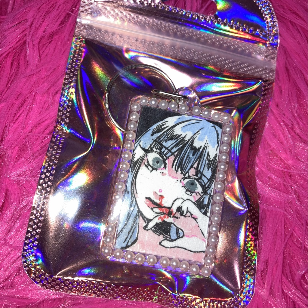 ミニ原画キーホルダー