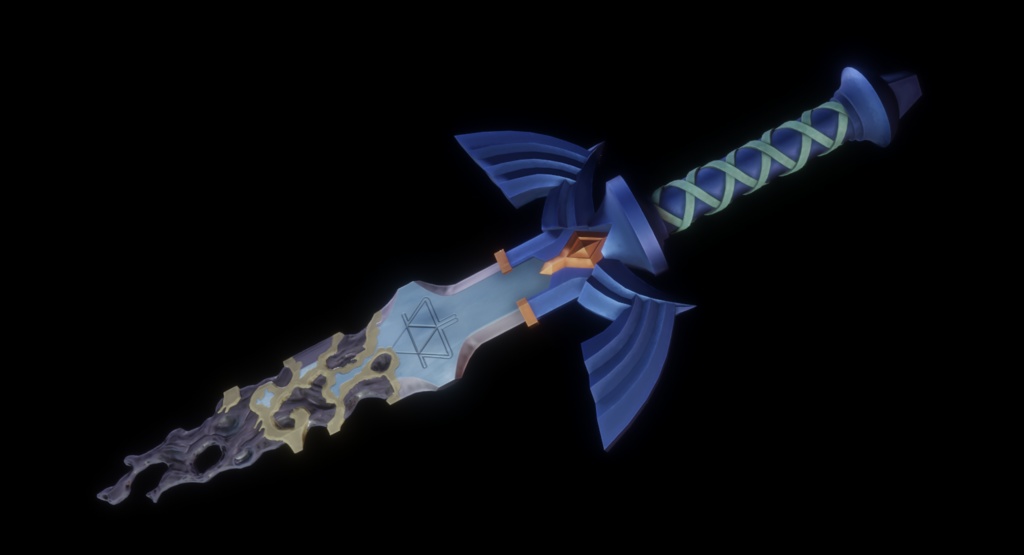 Legends of Zelda TotK - Decayed Master Sword