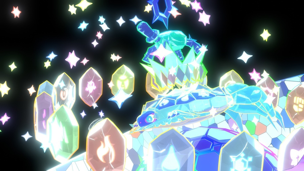 3DCG pokemon card - Terapagos