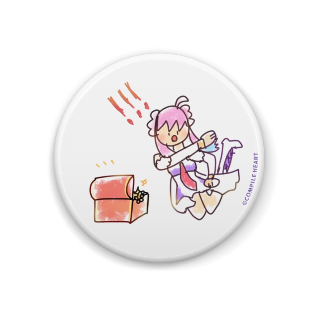 いるはーとの落書き缶バッジ お宝!!!