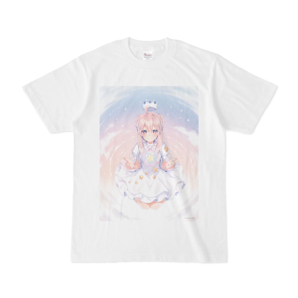 milk crown メインビジュアルTシャツ