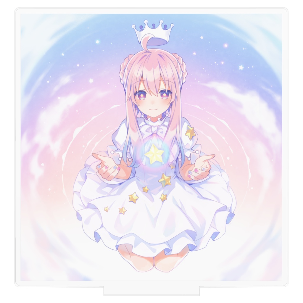 milk crown メインビジュアル アクリルスタンド