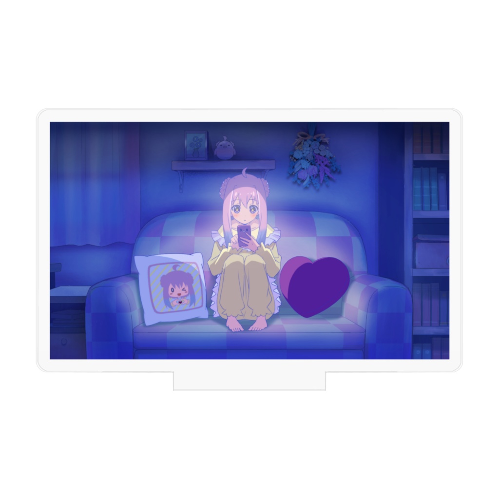 milk crown アニメMVサムネイル風 アクリルスタンド