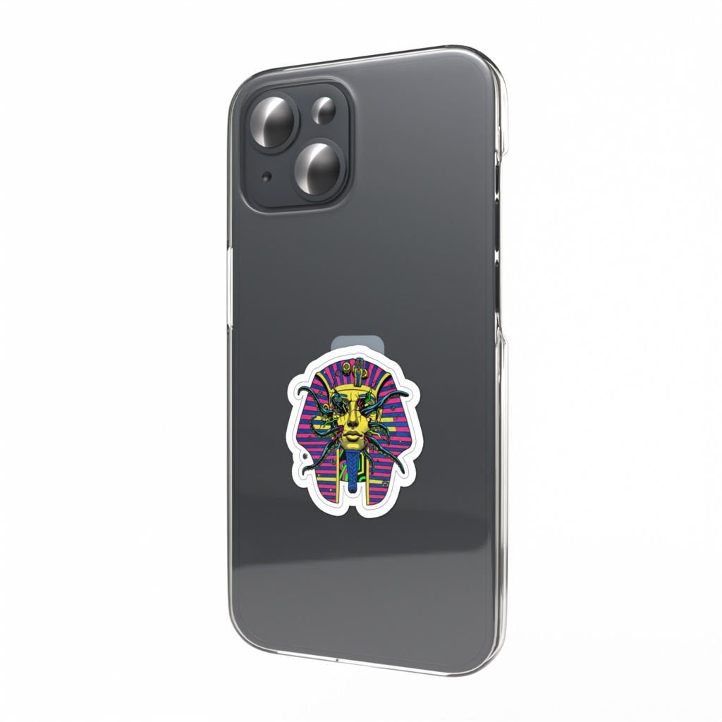 触手ファラオ ステッカー