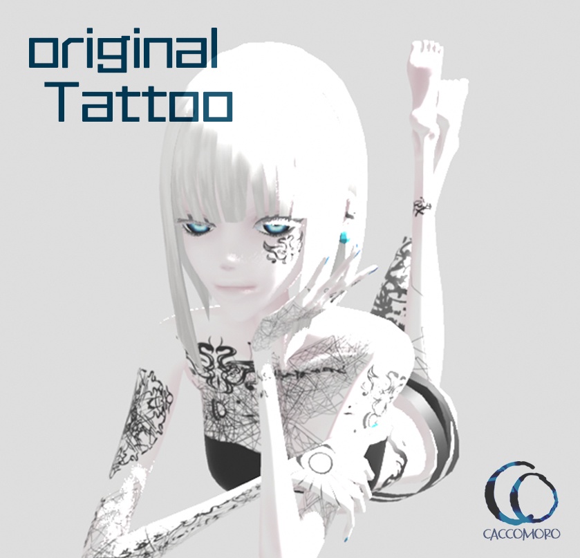 【Qs】オリジナル3Dアバター【VRChat/VRM】