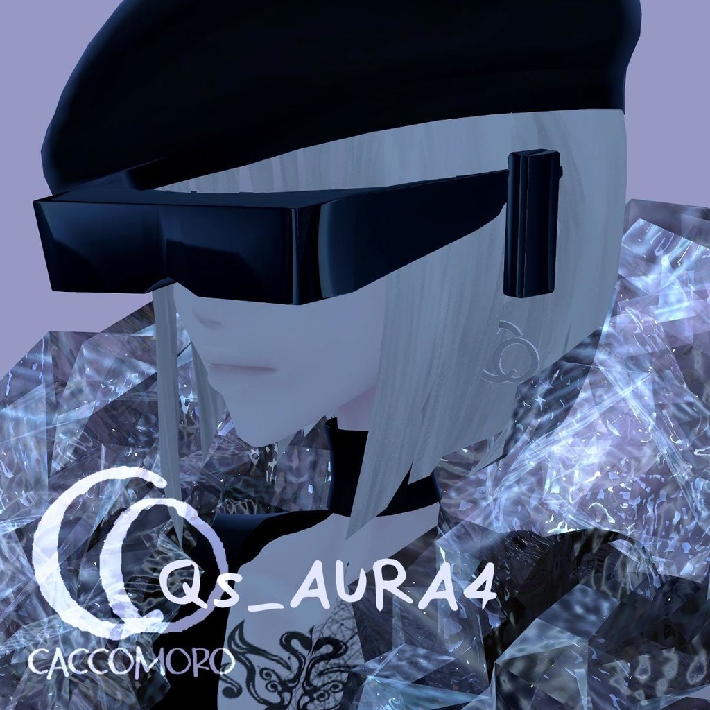 【Qs】オリジナル3Dアバター【VRChat/VRM】