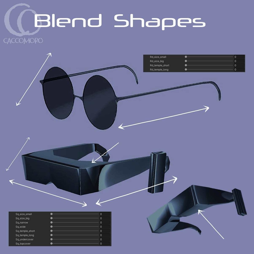 【Reflex Glass】VRChat想定