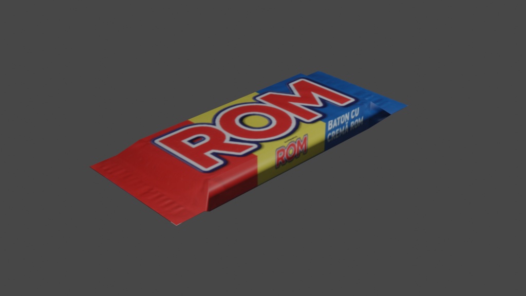 LowPoly Romanian Chocolate (Free) | ローポリ・ルーマニア・チョコレート (無料)