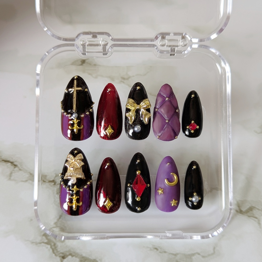 【twst】ロロ・フランム イメージネイルチップ【サイズオーダー】