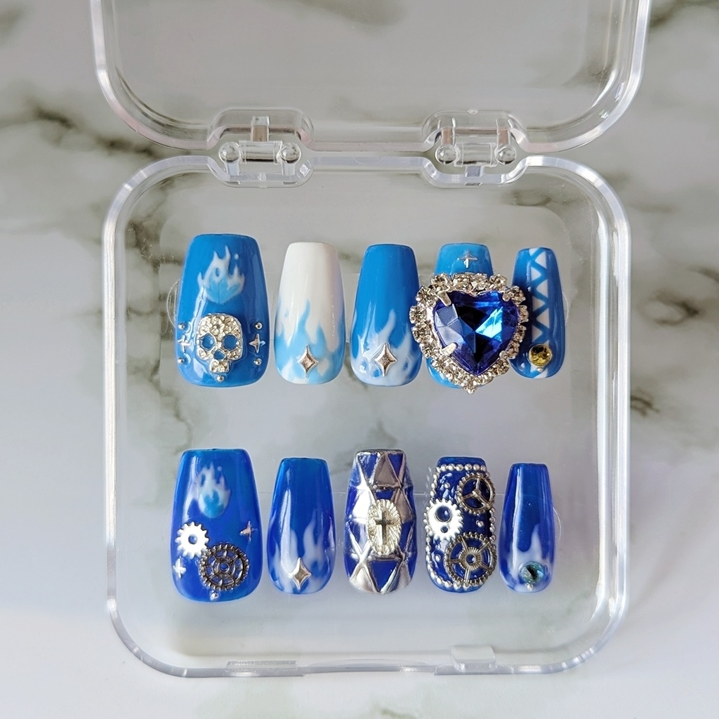 【twst】イグニハイド イメージネイルチップ【サイズオーダー】