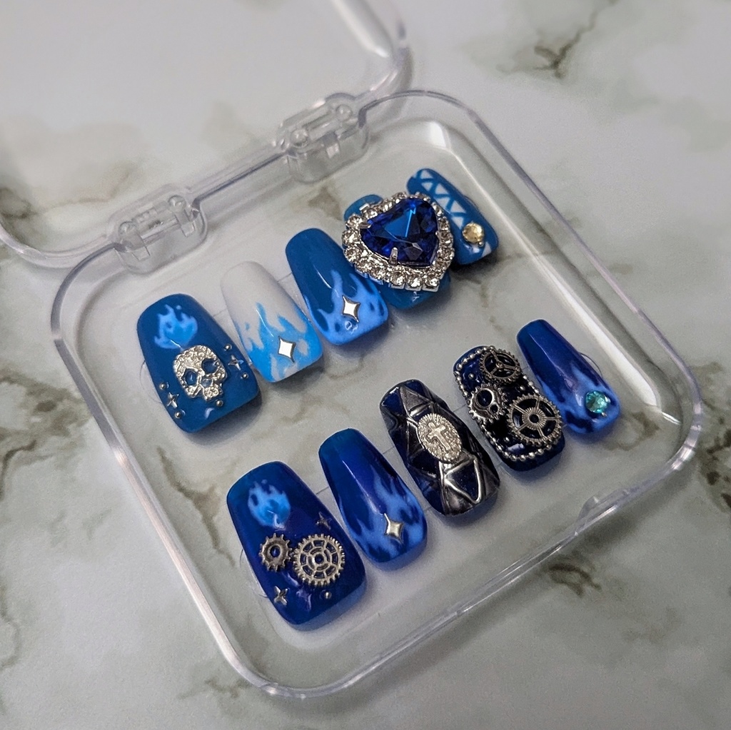 【twst】イグニハイド イメージネイルチップ【サイズオーダー】