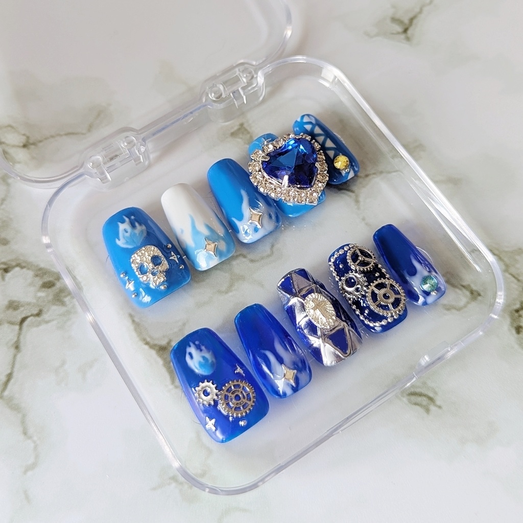 【twst】イグニハイド イメージネイルチップ【サイズオーダー】