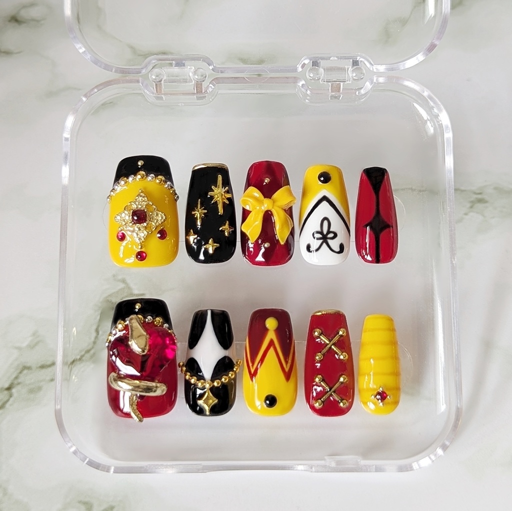 【twst】プレイフルランド SSR イメージネイルチップ(サイズオーダー)