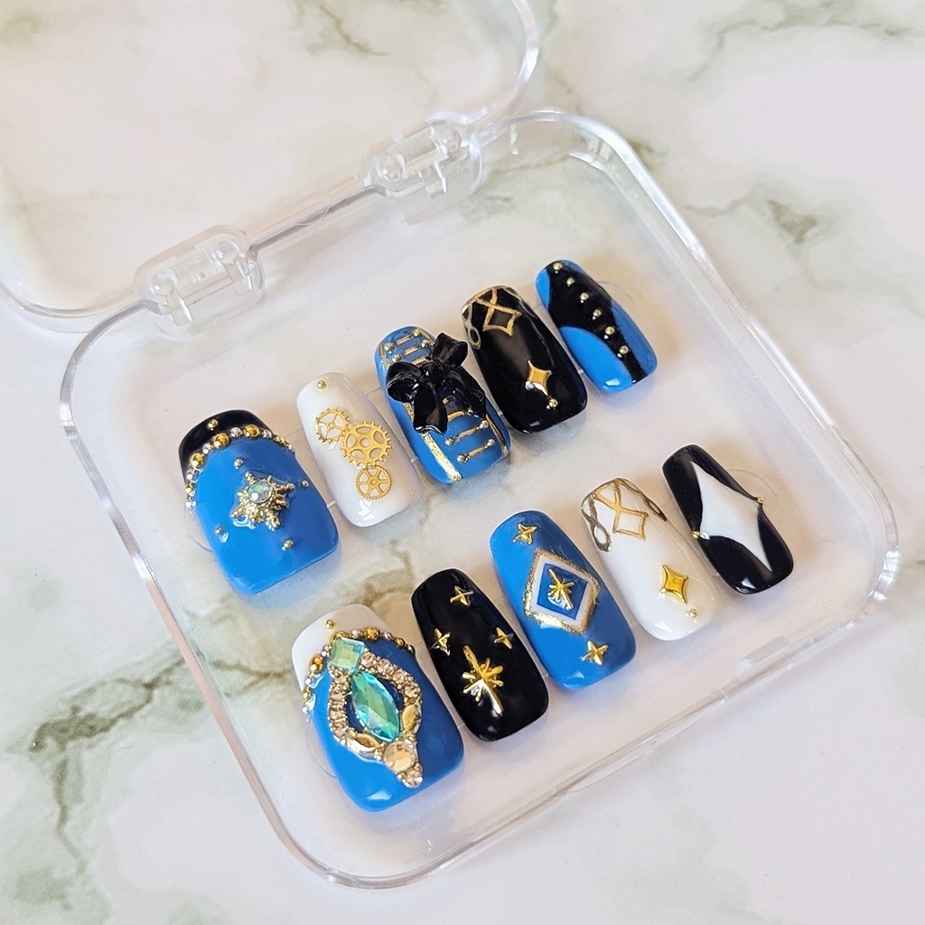 【twst】プレイフルランド SSR イメージネイルチップ(サイズオーダー)