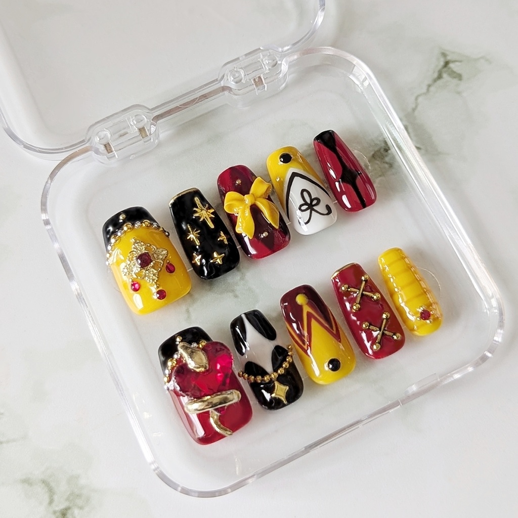 【twst】プレイフルランド SSR イメージネイルチップ(サイズオーダー)