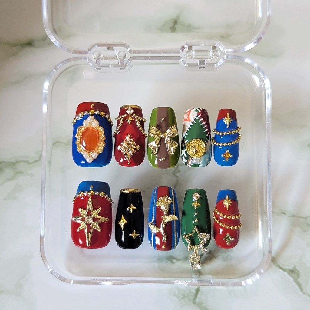 【twst】フェロー・オネスト ギデル イメージネイルチップ(サイズオーダー)