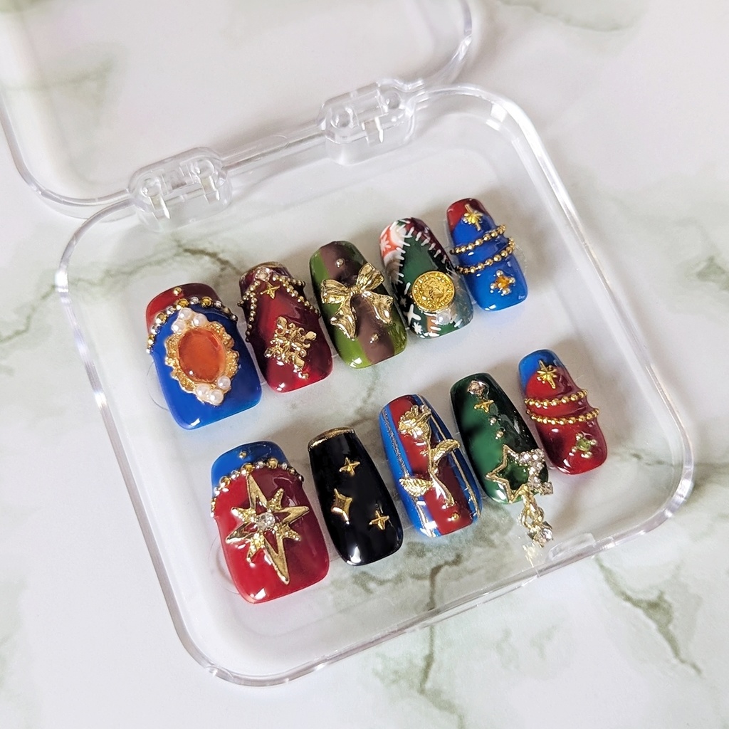 【twst】フェロー・オネスト ギデル イメージネイルチップ(サイズオーダー)