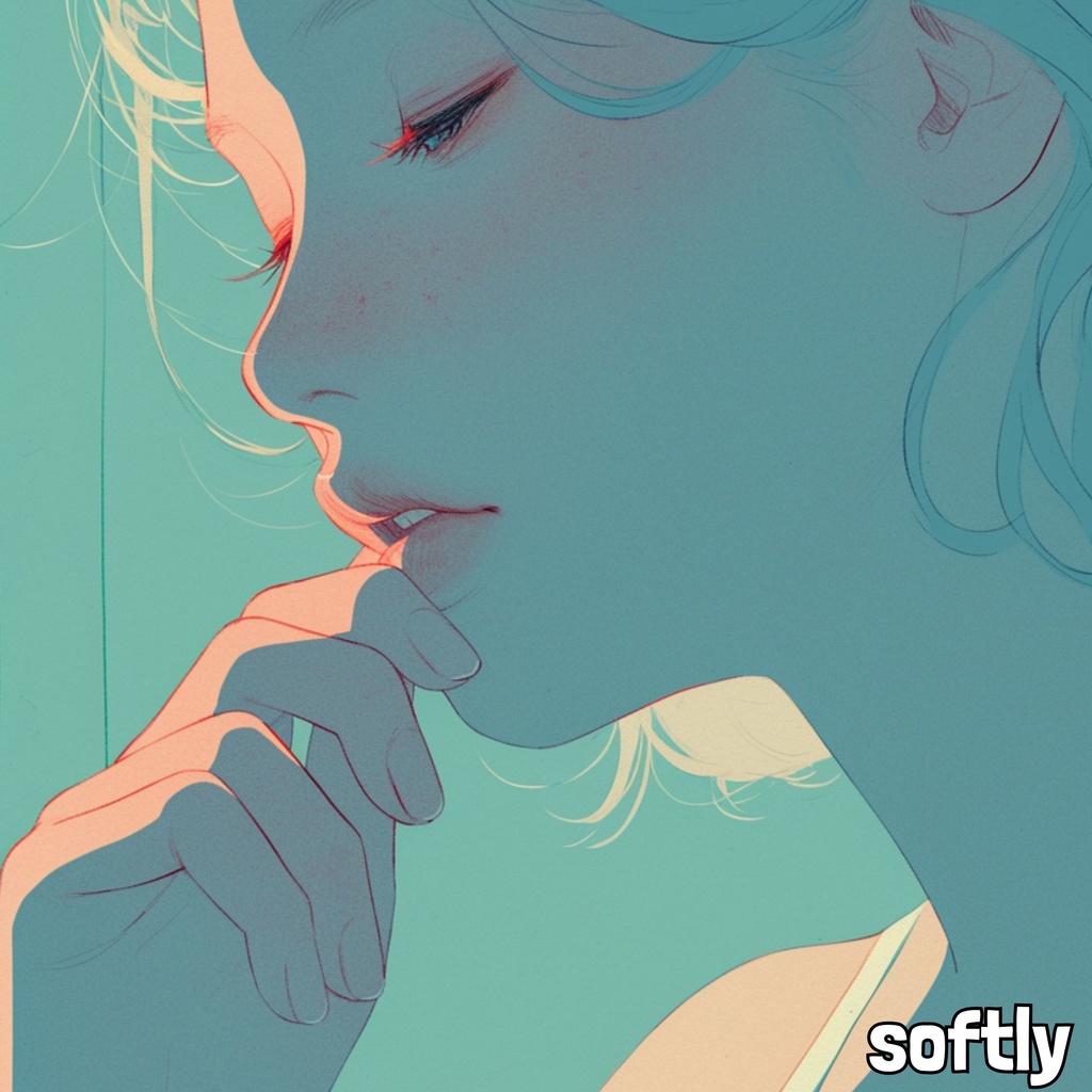 softly