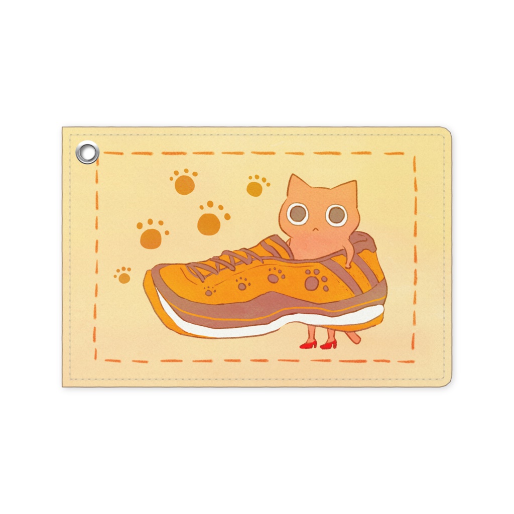 パスケース(ねこ靴)
