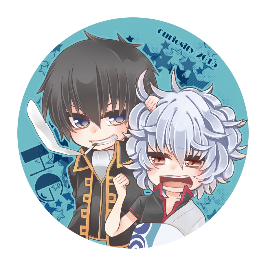 【銀魂】カップリング缶バッジ【BL/NL・全8種】