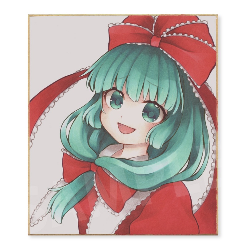 SALE価格【手描き色紙】東方project/鍵山雛①