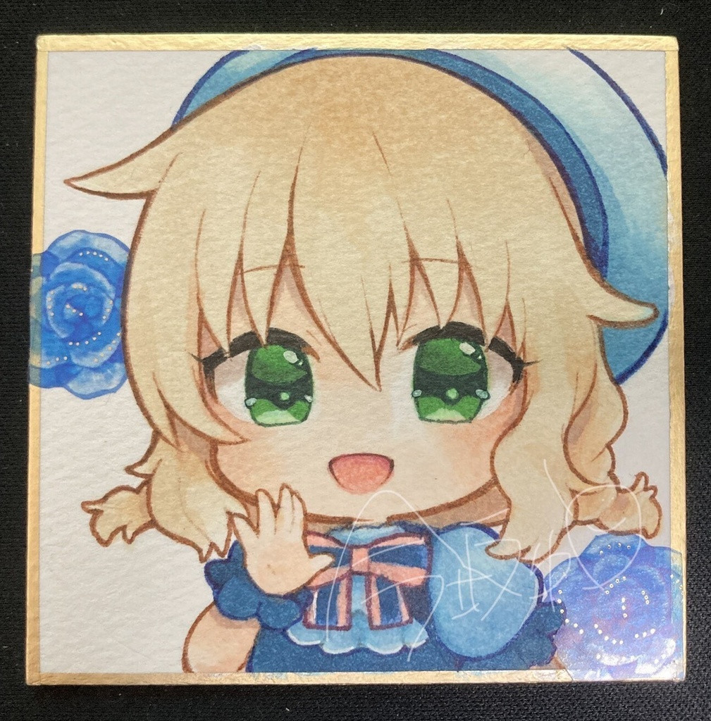 【手描き色紙】デレマス/櫻井桃華[爽春ノスタルジア]