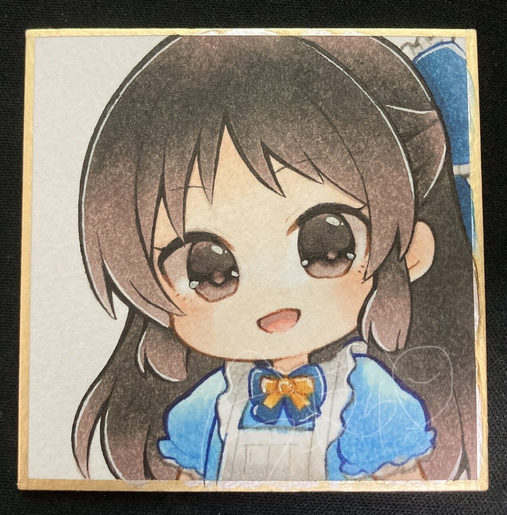【手描き色紙】デレマス/橘ありす[ありすの物語]