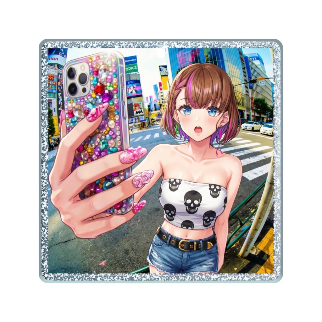 【生誕限定グッズ】ギャルなの ラメアクリルキーホルダー