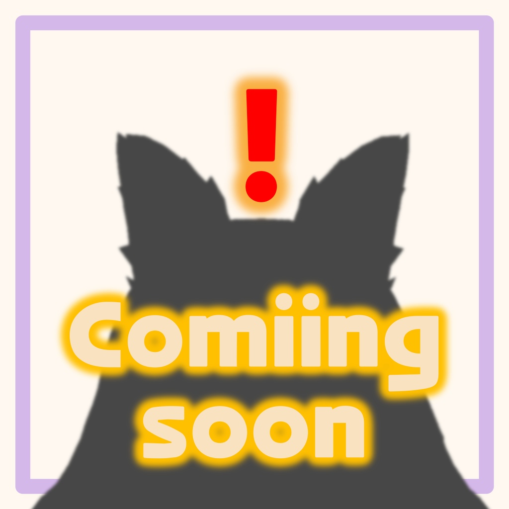 オリジナル 3Dモデル「きなこ」