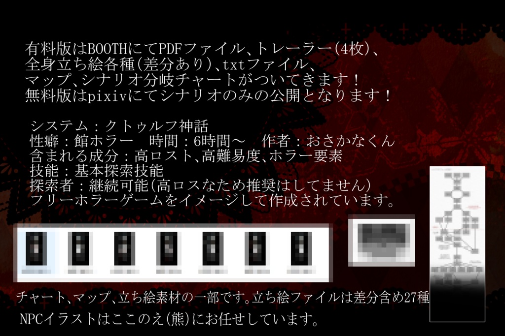 【CoCシナリオ】アルプトラオムの食事会